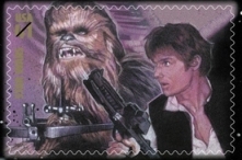 Han Solo and Chewbacca
